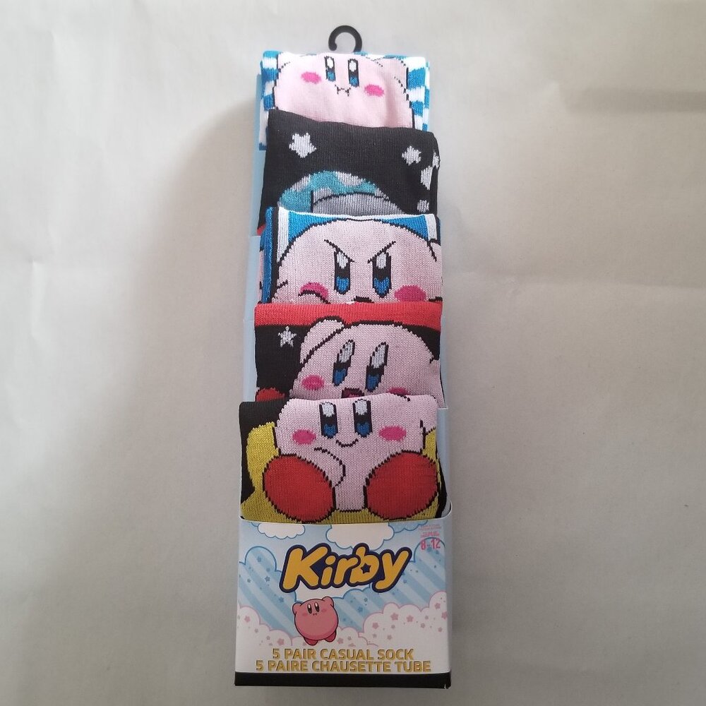 Nintendo Kirby's 5 pack Socks